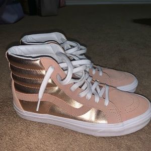 Limited edition Rose Gold Vans